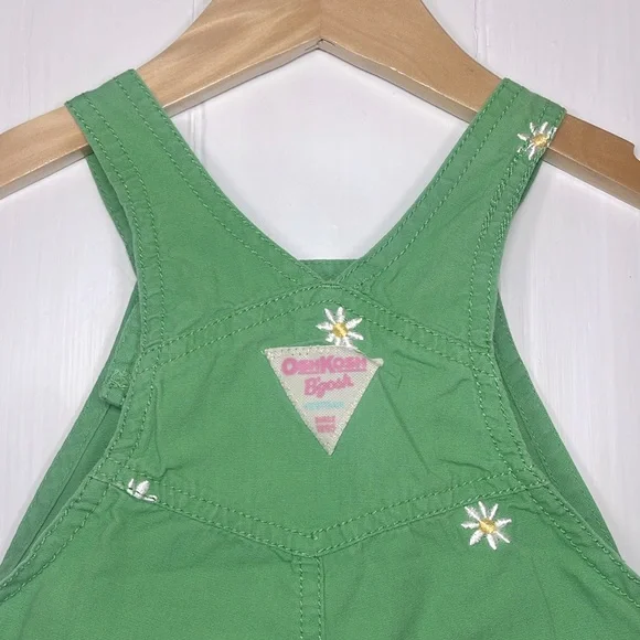 OshKosh Girls Embroidered Knit Tee - Toddler & Kids Short Sleeve Blue Top, Casual Playwear